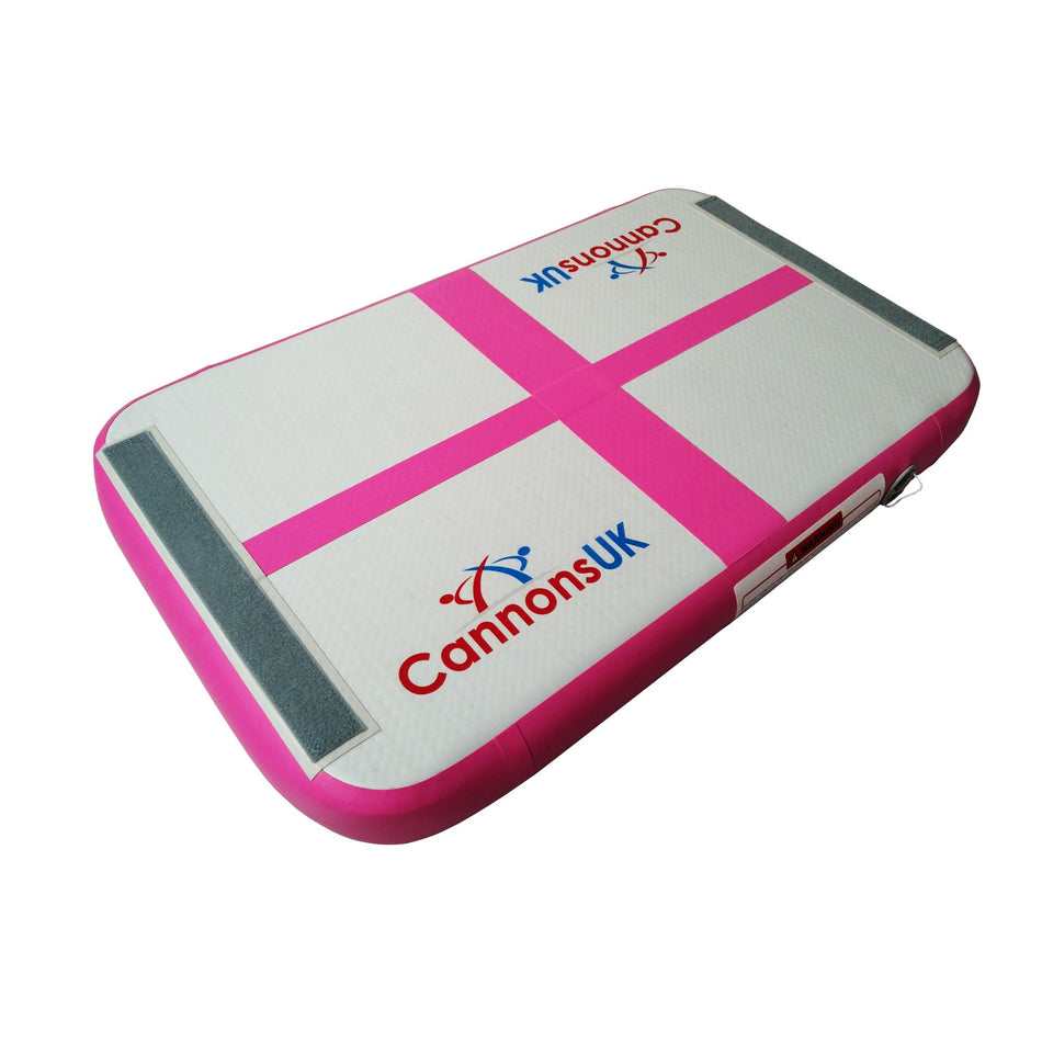 Air Board pink — three-quarter angle with cross alignment marker