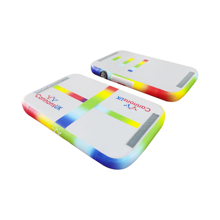 Air Board rainbow — two boards at angle showing cross and three-bar markers