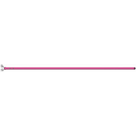 Air Track Pro 5m x 2m x 10cm — pink rail/edge strip close-up on white