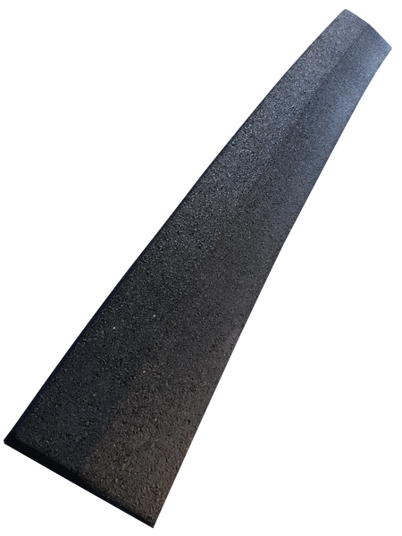 Flatline 20 mm edge ramp — long tapered strip perspective highlighting gradual bevel for wheelchair-friendly access