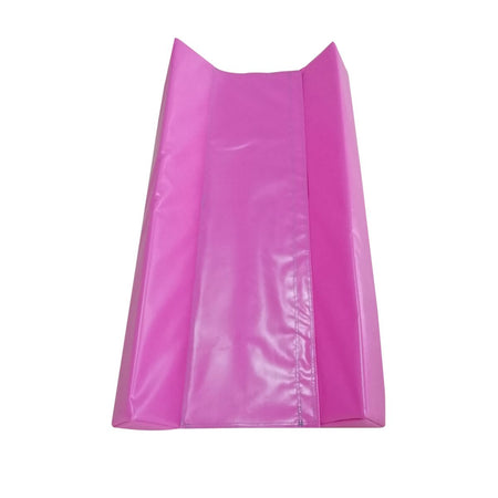 Single pink stabiliser wedge three-quarter angle — compact support for cheer and acro progressions. 