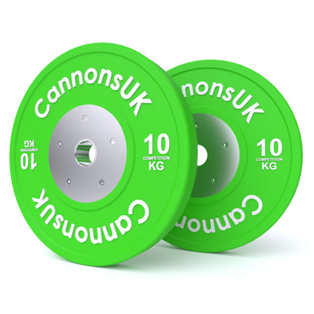 Competition Bumper Plates 10kg to 25kg - Cannons UK