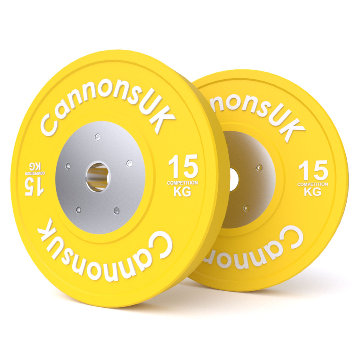 Competition Bumper Plates 10kg to 25kg - Cannons UK