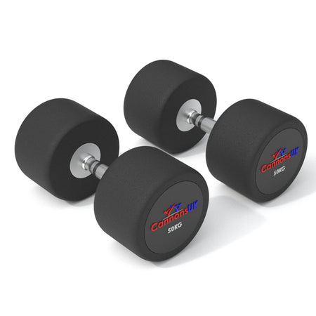 Rubber Dumbbells 2.5kg to 50kg - Cannons UK