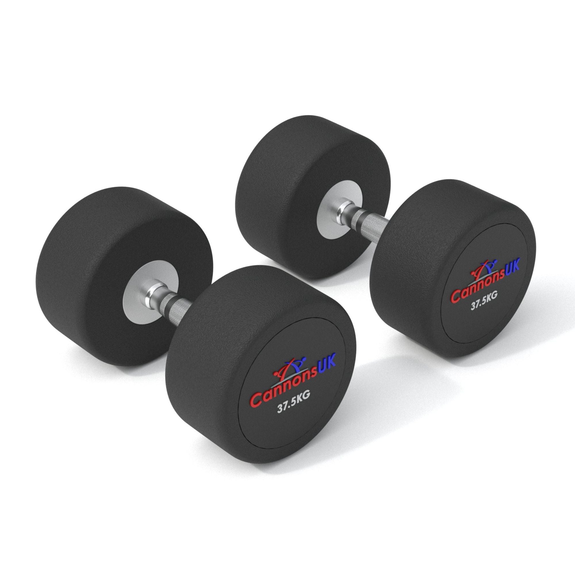 Rubber Dumbbells 2.5kg to 50kg - Cannons UK