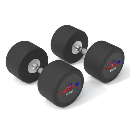 Rubber Dumbbells 2.5kg to 50kg - Cannons UK