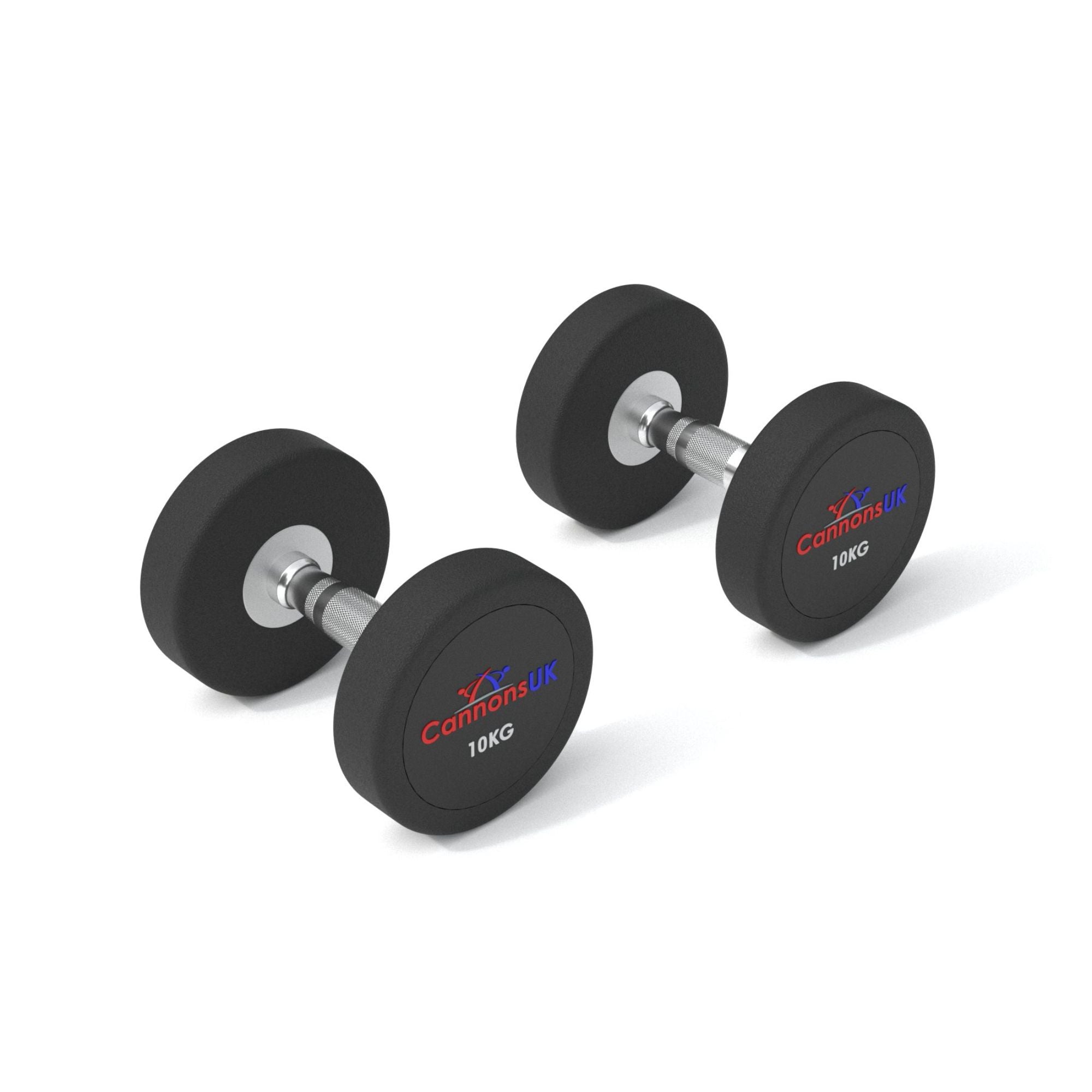 Rubber Dumbbells 2.5kg to 50kg - Cannons UK