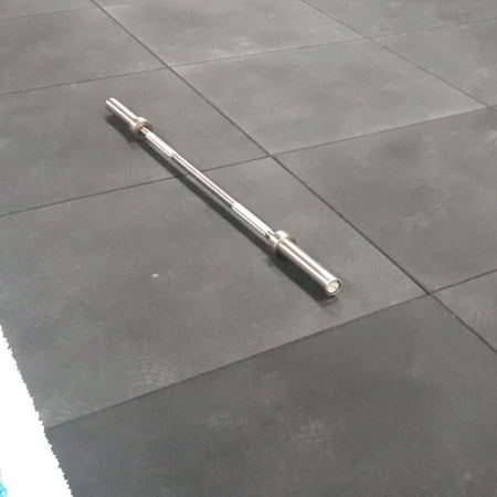 Flatline Pro Black Rubber Gym Flooring 1m x 1m x 30mm Cannons UK - Cannons UK