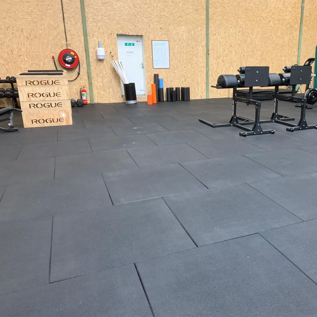 Cannons UK Rubber Gym Flooring samples - Cannons UK