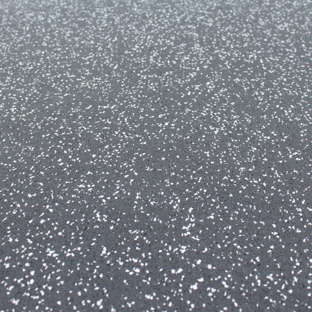 White speckled gym tile – smooth top studio shot  
