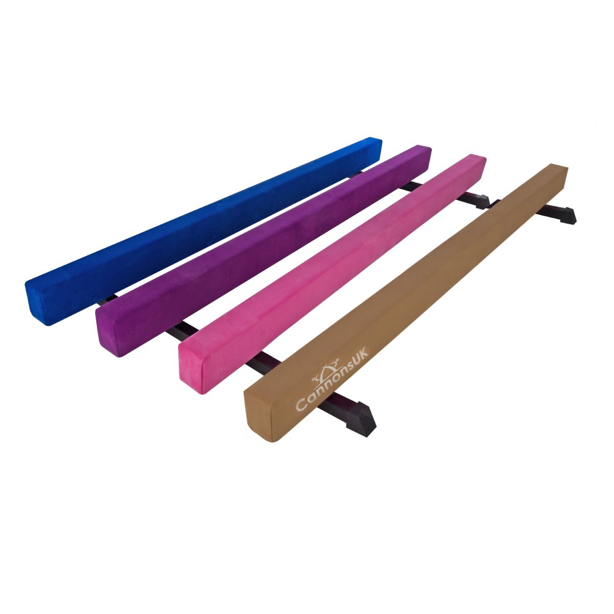Solid 8ft Gymnastics Beams, with wheels and adjustable legs Cannons UK - Cannons UK