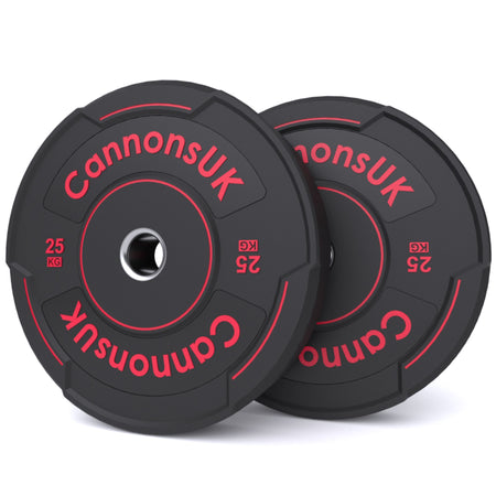 Cannons UK Sport Bumper Plates 5kg to 25kg - Cannons UK