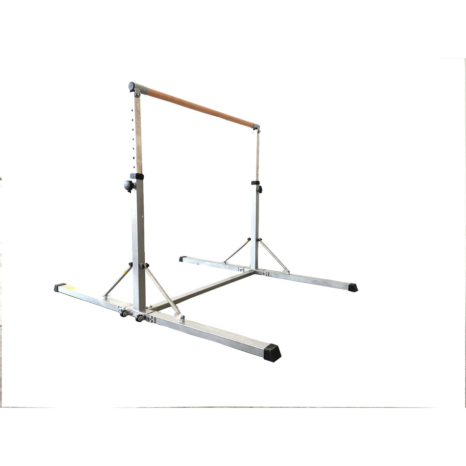 Cannons UK 2nd edition Silver Folding Junior Pro Adjustable 3-5ft Horizontal Bars A GRADE BARGAIN CORNER 2057 - Cannons UK