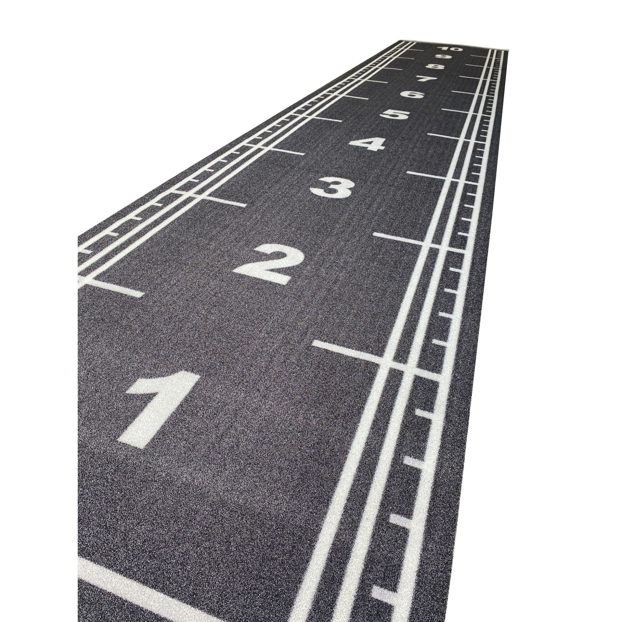 Gym sled track 10m x 2m – black sled track second view  
