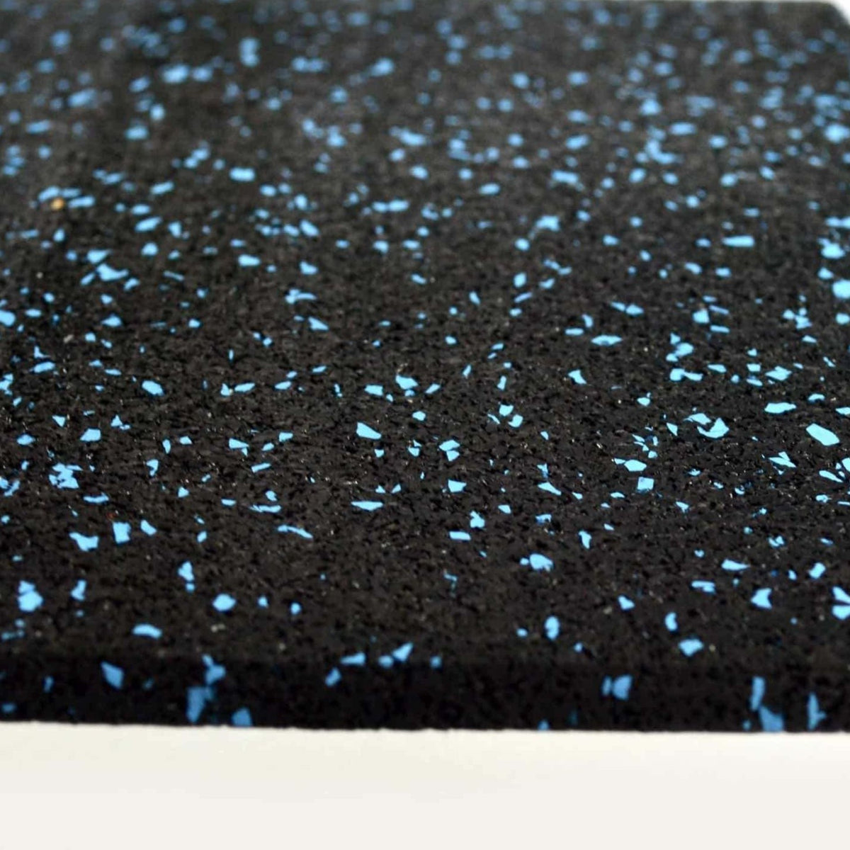 Smirna Series gym flooring roll sample – blue