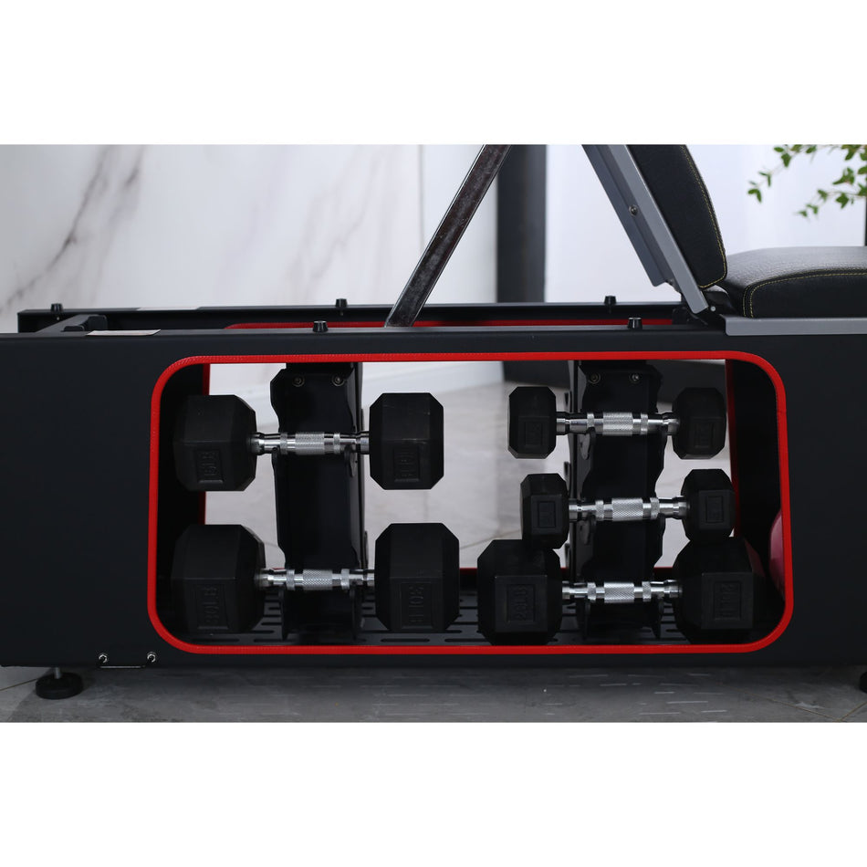 Weights adjustable studio storage HIIT bench - Cannons UK