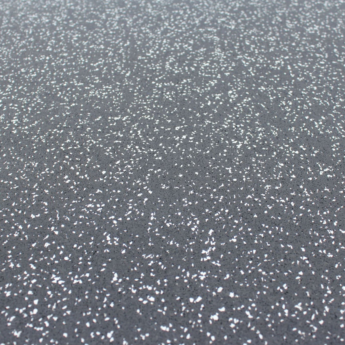 White fleck gym tile – clean top surface in studio  
